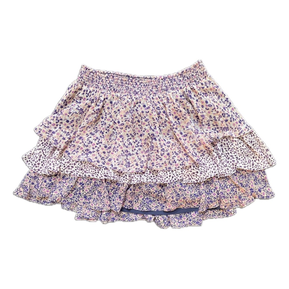 Joie Tiarella Skirt in Purple and Pink
